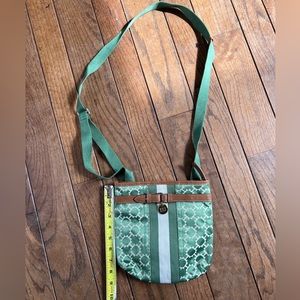 Green Tommy Hilfiger crossbody bag
